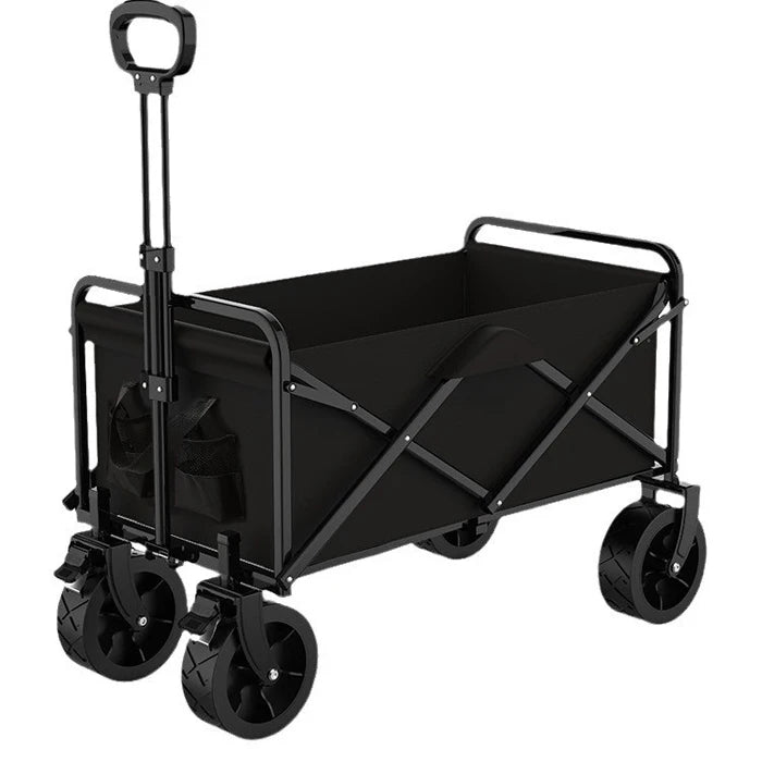 High Loading Portable Stainless Steel Folding Outdoor Camping Vehicle Picnic Trolley for Camping