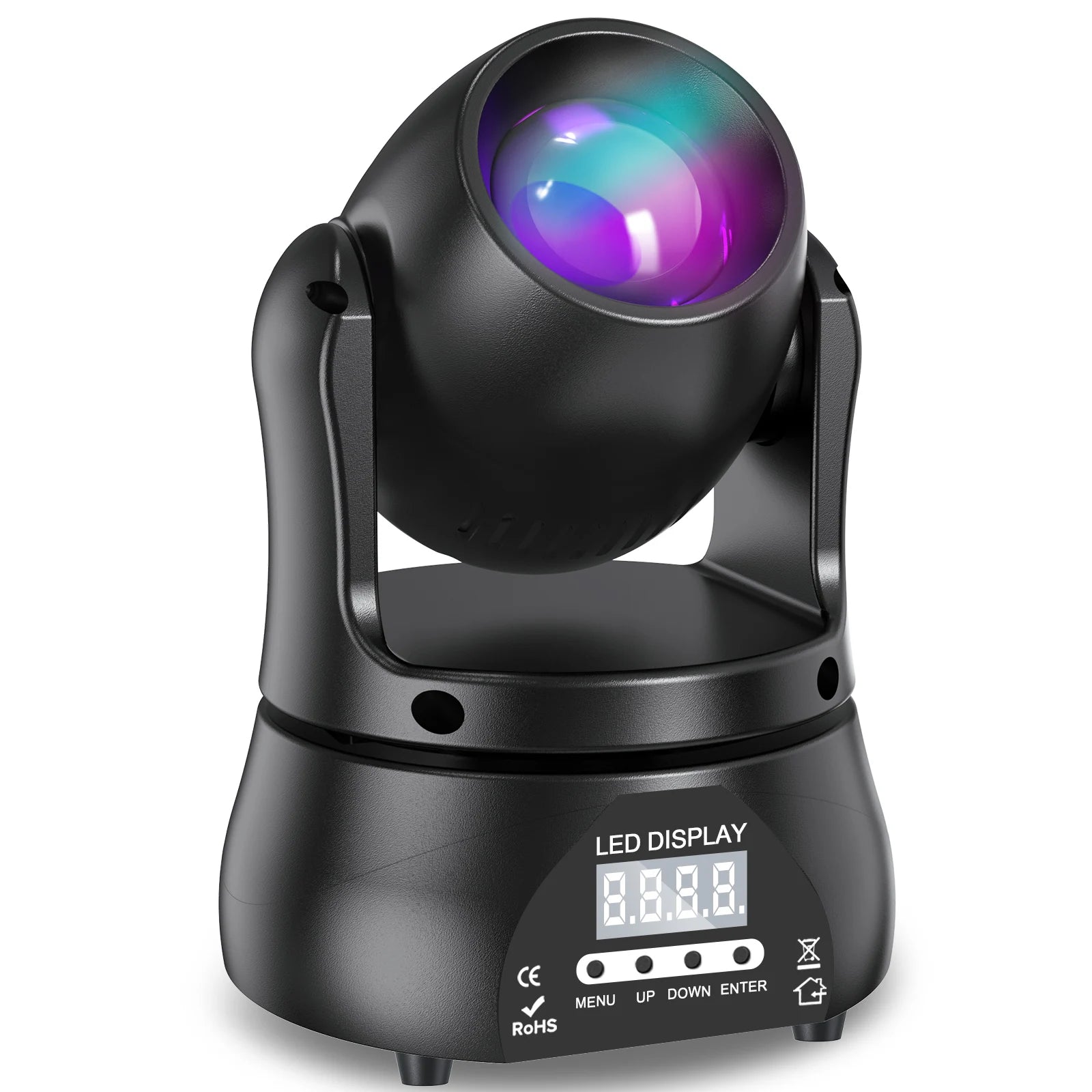 Popular Shaking Head Lighting Equipment Dj Disco Dmx 512 Control 40W Rgbw Led Beam Stage Bar Moving Head Lights