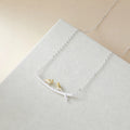 925 Sterling Silver   Birdie Gold  Necklaces &amp; Pendants for Women Fashion Lady Festival Gift Sterling-silver-jewelry