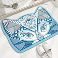 Bohemian Style Absorbent Quick Drying Anti Slip Floor Mat Soft Diatomaceous Earth Bath Mat