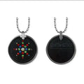 Ebuty Customizable Quantum Bio Solar Energy Science Pendant for Children Featuring Tourmaline and Crystal