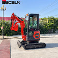 China Brand Excavator Earth-moving Machinery 1.8 Ton Mini Excavator Digger with Euro Five Engine