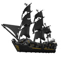 Mould King 13199 Black Pearl Queen Anne's Revenge Ship Boat Construction Building Block Toys Compatible 4195 4184