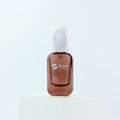 Luxury Design Amber Glass Serum Lotion Bottle Skin Care Cosmetic Packaging 30ml 50ml Plastic Cap Keyo Brand