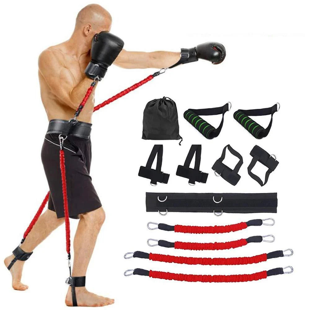 Libenli New Design Multi-Use Fitness Equipment Custom Power Exercise Sets Covered Sleeve Resistance Band Boxing MMA Dummy