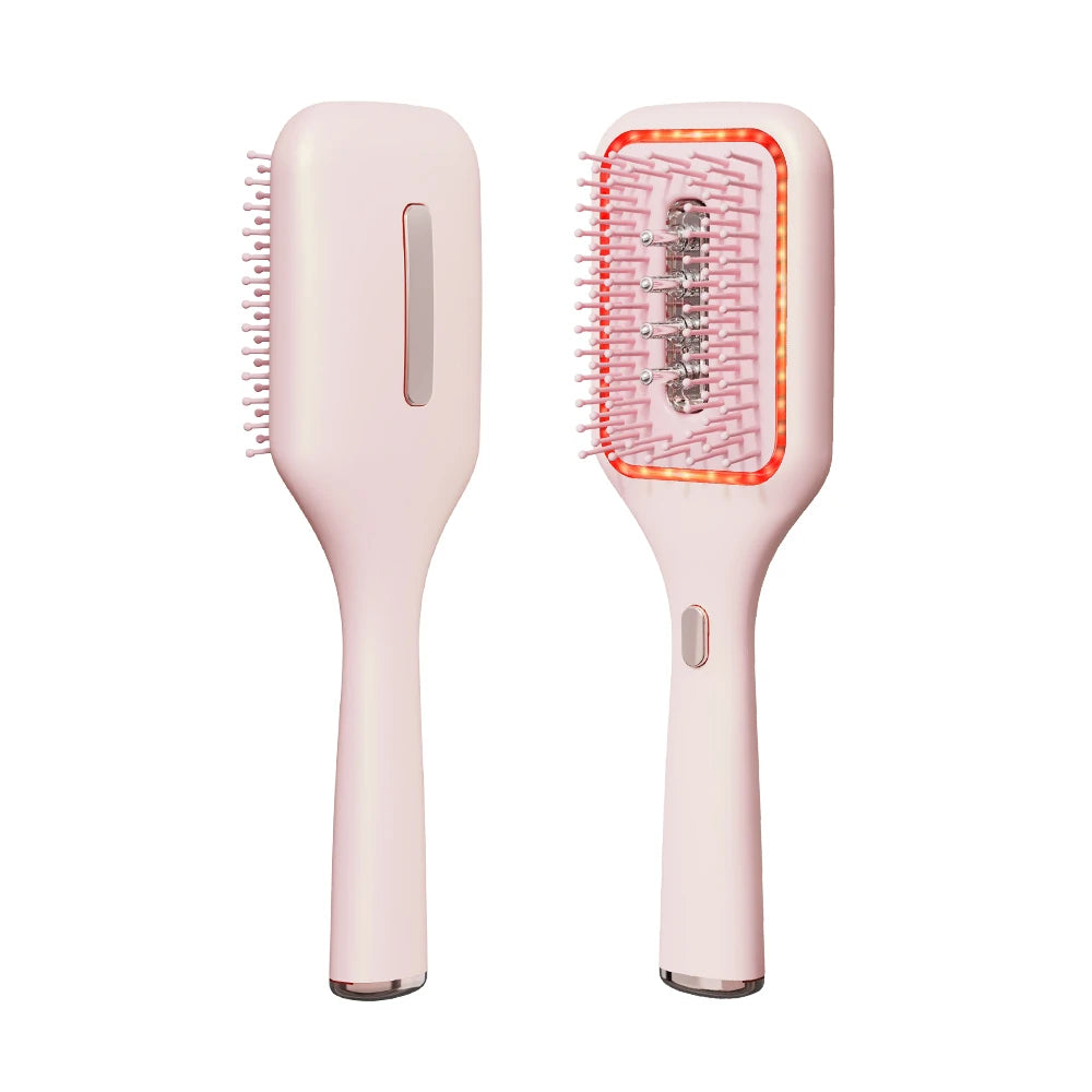 Air Cushion Micro-vibration Massager Brush Self Cleaning Hair Brush Massage Elastic Airbag Oil Dispenser Brush Liquid Guide Comb