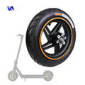 New Image Original Rear Wheel 10*2.125 Ninebot F-16 Electric Scooter Explosion-Proof Tire Assembly Aluminum Alloy + Rubber