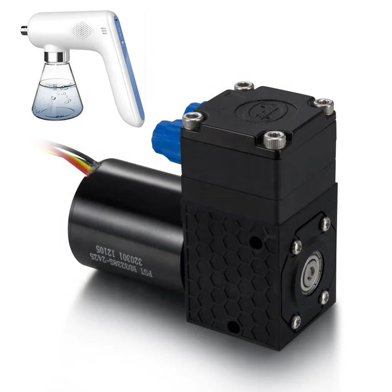 Low Power Mini Diaphragm Pump 24V DC Anti-corrosion Brushless Micro Water Pump Liquid Fluid Oilless Pump for Science Experiments