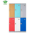 Cheap storage bins locker ABS Plastic Sauna Club Cabinet with Clothes Hanging Rod for Dressing Room