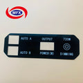 OEM Laser Equipment Automobile Decorative Control Display Front Tempered Gorilla Glass Acrylic Panel Cover
