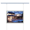Crystal Wall Mounted Real Estate Sign LED Acrylic Lightbox with Magnetic Hanging Photo Frame Eco-friendly High Brightness