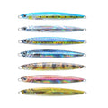 Japan Brand 60g/80g/100g/120g/150g 3D Eys Lead Fish Fast Sinking Fishing Metal Jig Slow Pitch Jigging Lure Artifical Bait