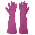 PRI 16"  Pig Leather Rose Pruning  Ladies Long Garden Gloves