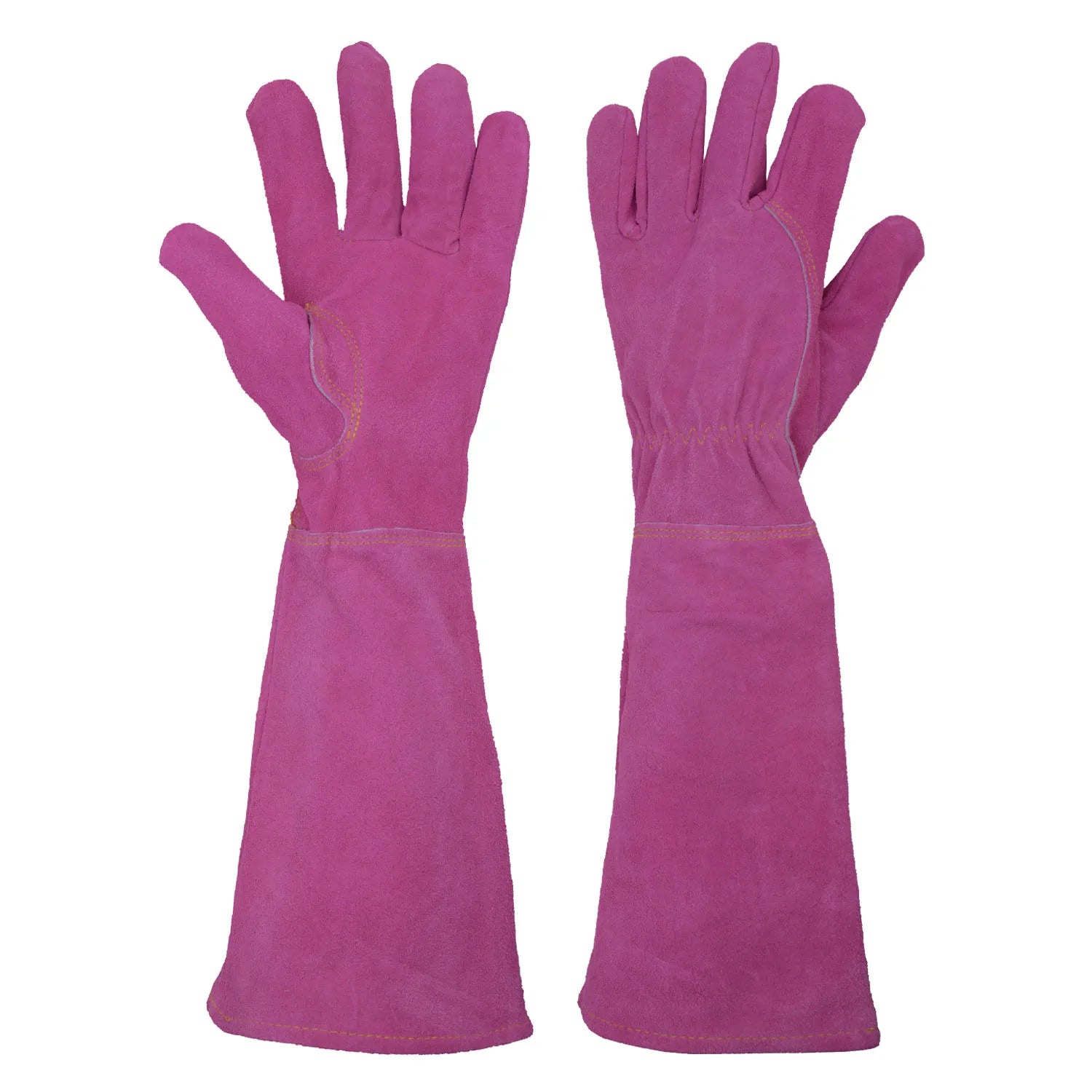 PRI 16"  Pig Leather Rose Pruning  Ladies Long Garden Gloves
