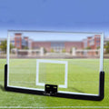 Official Basketball Board 72 Inches Tempered Glass Basketball Backboard Fiba Standard Size Basketball Rim and Backboard