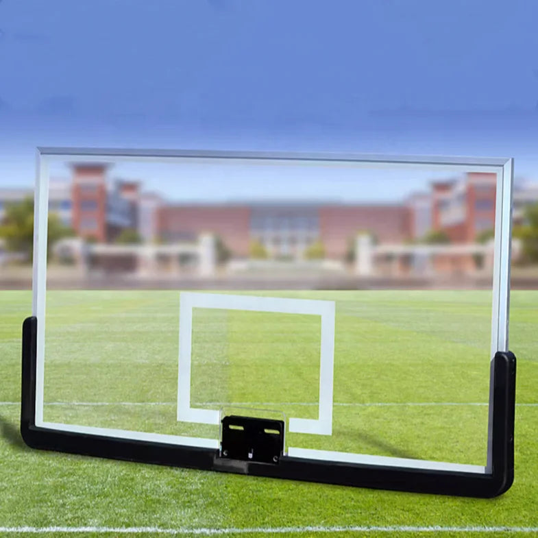 Official Basketball Board 72 Inches Tempered Glass Basketball Backboard Fiba Standard Size Basketball Rim and Backboard