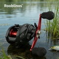[Germany Stock] Rooblinos AC2000 Left Hand Baitcasting Plastic Reel 7.2:1 Gear Ratio