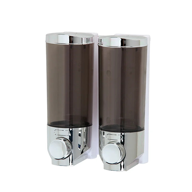 ABS Plastic 350ml Capacity Hand Soap Dispenser Good Craft Simple Design with Refillable Bottle for Hotels