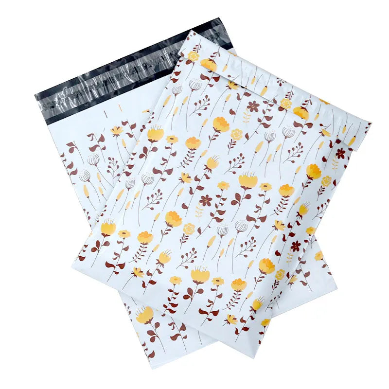 Rongwen branded polybag biodegradable mailer cardboard envelope Color pattern customization Personalized customization