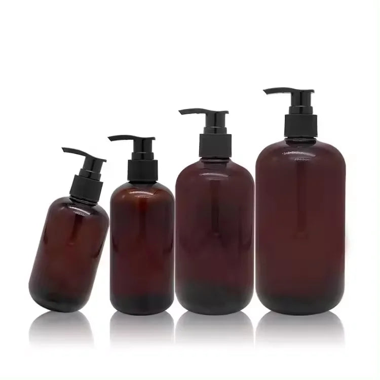 Wholesale 200ml 250ml 300ml 350ml Refill Shampoo Hand Soap Conditioner Packaging Plastic Lotion Pump Bottle
