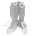 ALLESD Wholesale Stripe Design White Color Non-Slip ESD Boot Cover Antistatic Safety Boots ESD Shoe Cover