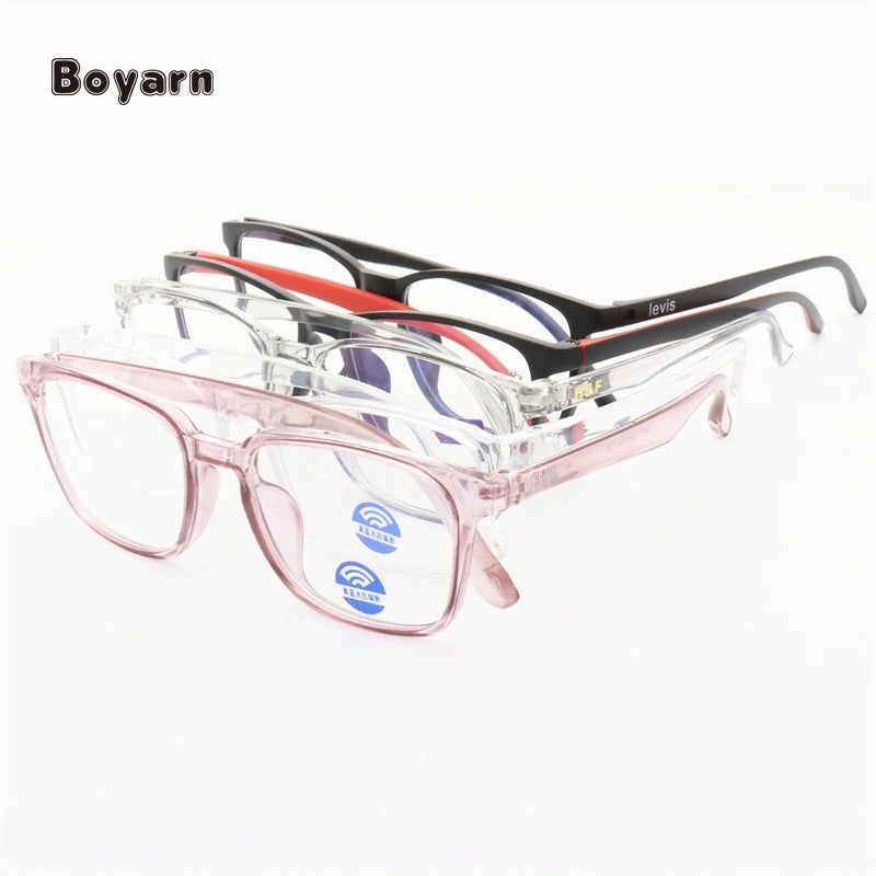 Boyarn Tr90 Optical Eye Glasses Frames Spectacle Computer Anti Blue Light Blocking Eyeglasses Eyewear