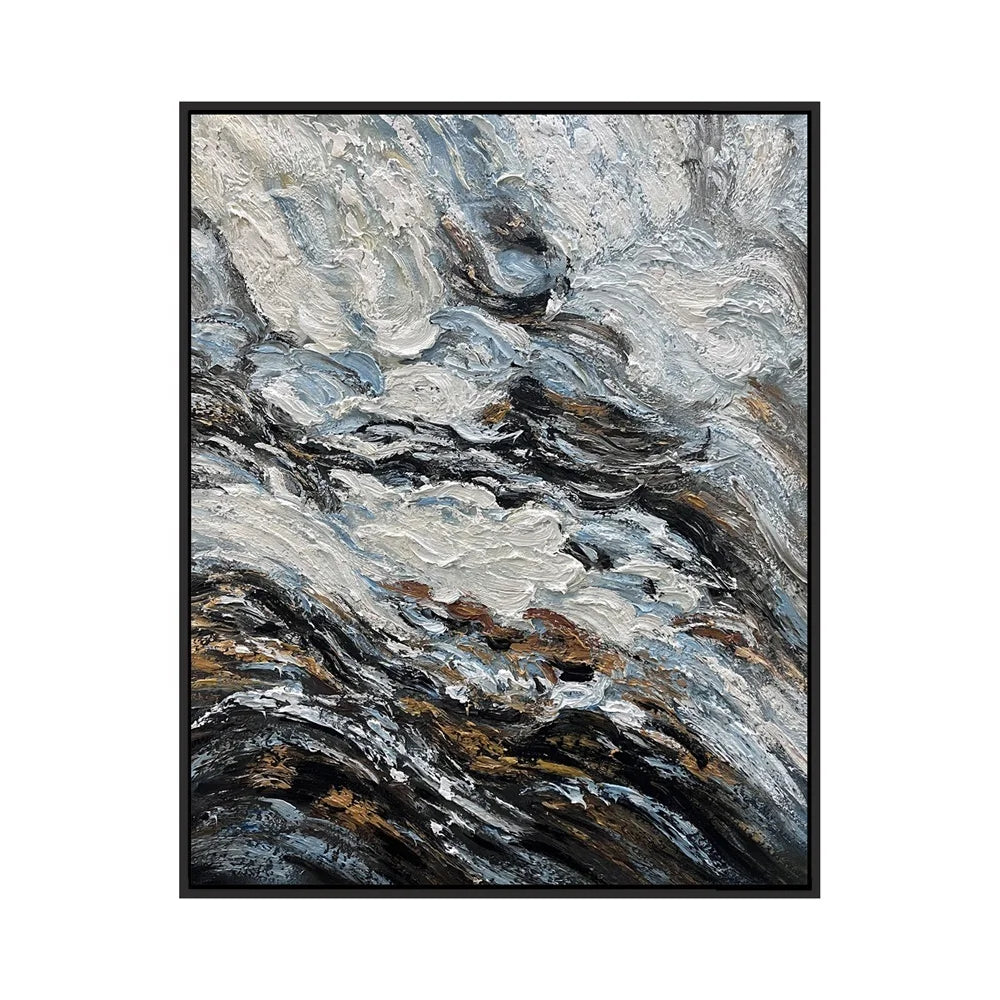 100% Hand Painted Oil Painting on Canvas Oil Painting Abstract Modern Canvas Wall Art
