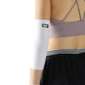 JINGBA OEM/ODM Service White Elbow Support Gear for Sports or Daily Use to Reduce Joint Pain and Treat Tendonitis Golfer's Elbow
