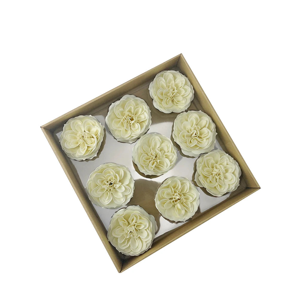Wholesale Artificial Flowers Decorative Home Wedding Romantic Scented Big Austin Soap Flower Rose Head