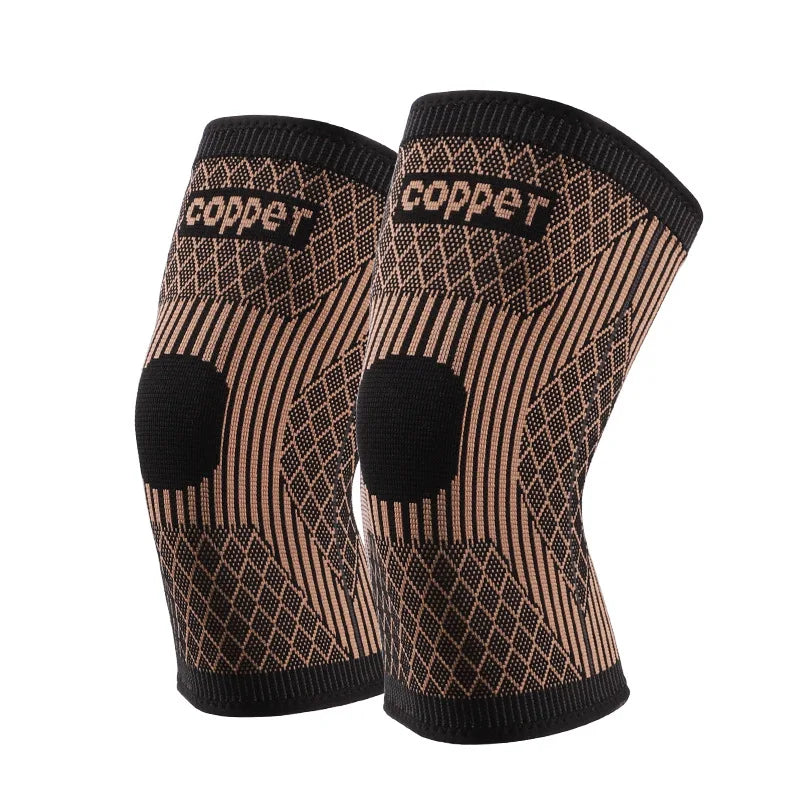 Copper Knee Sleeve for Arthritis Relief and Protection Sports Brace and Workout Support#HX-02
