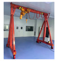 Made in China 1 2 3 5 15 Ton Workshop Portable  Gantry Crane Mini Small Electric Mobile 10 Ton Gantry Crane