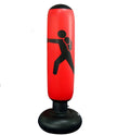 Target Tumbler Sandbag Pillar Free Standing PVC Water-Filled Heavy Boxing Dummy Customized Logo Zipper Closure Kids 25KG