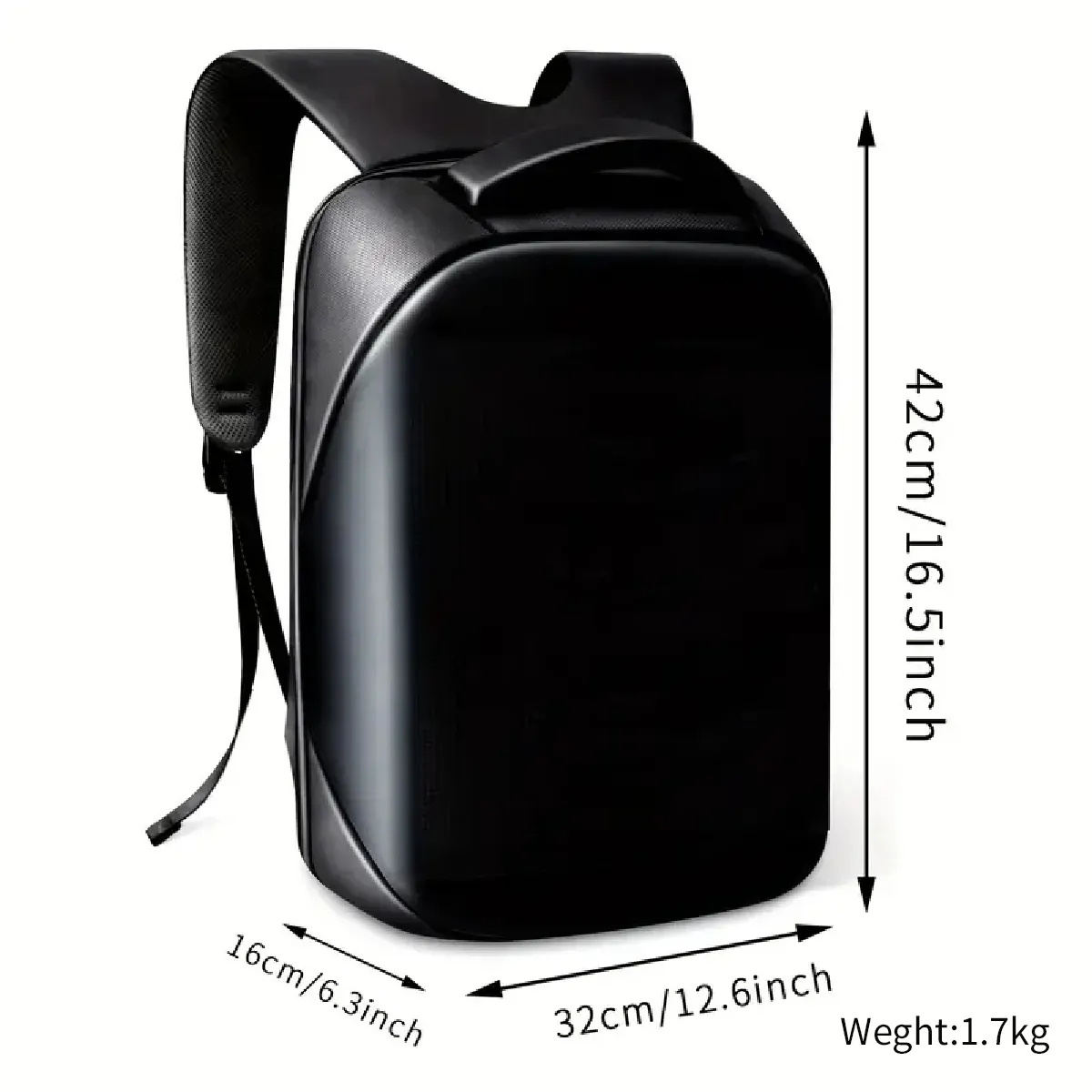 School LED Backpack Luminous Backpacks Portable LED Knight Bag Advertising Light Display Led with Screen Backpack Eyes MegaBDM
