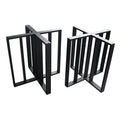 Wf Furniture for Home Industrial Cast Iron Steel Frame Dinning Coffee Dining Table Base for Kitchen Hotel Outdoor Use
