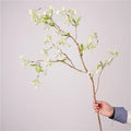 Qq306 Cheap Style Good Quality Artificial Flower Single Branch Wedding Decoration Silk Flower Home Decoration