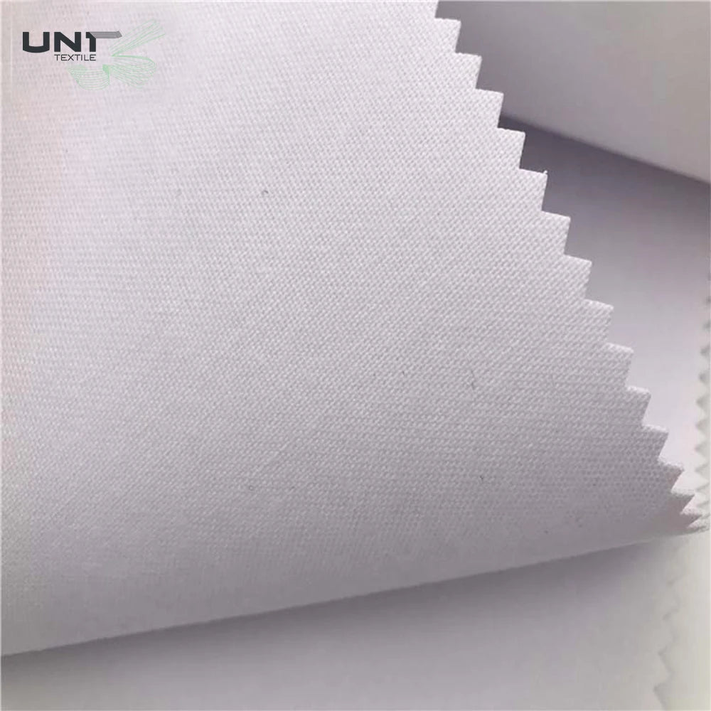 Woven Interlinings & Linings Saudi Arabian Thobe Abaya Islamic Garment TC Hard Shirt Interlining Fabric for Muslim Men