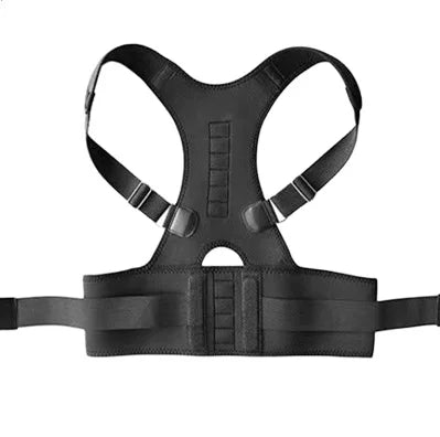 Bases Shoulder Back Support Posture Corrector With Should Support and Wrist Belt Elastic Back Brace