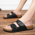 Men's New Simple Beach Sandals Anti-slip Thick Bottom Wear Men's Slippers Outdoor Convenient Comfortable Men's Casual Shoes