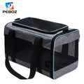 Portable Designer Trolley Tote Pet Travel Bag Practical Crossbody Dog Carriers Handbag for Outdoor Hiking and Shopping