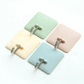 JAYA Nordic Kitchen Wall Hooks Solid Robe Hook Towels Over the Door Hook