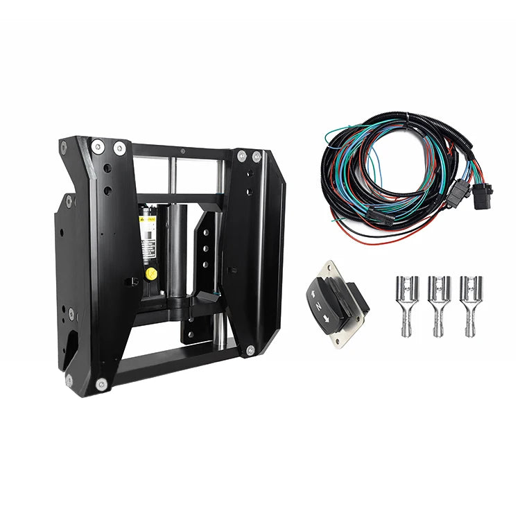 2 Ton Electric Hydraulic Outboard Jack Plate Outboard Engine Tail Trim Tilt Device Boat Engine Lifting Bracket for Within 600hp