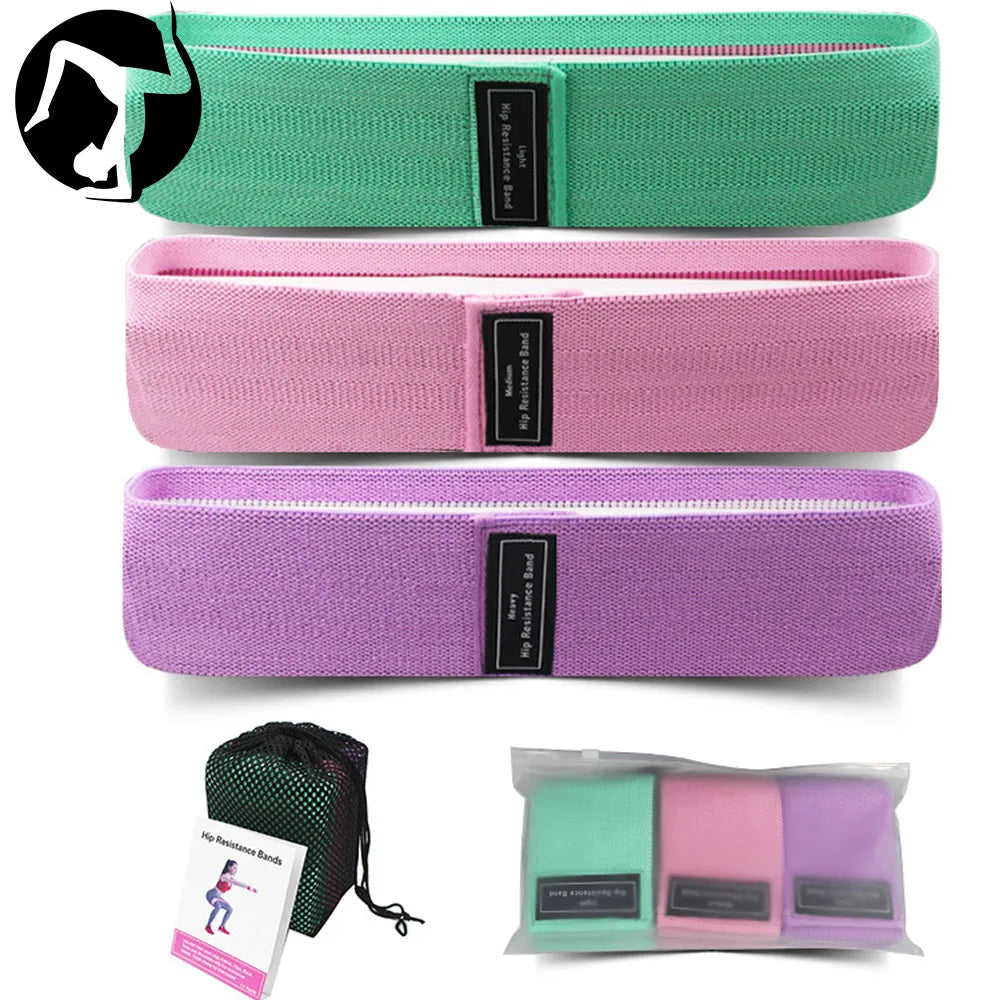 UGA Cercle De La Hanche Wholesale  Mini Fabric Exercise Loop Ankle Booty Gym Heavy  Fitness Latex Elastic Training Yoga Band
