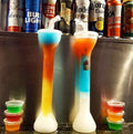 24oz/32oz/48oz Custom Yard Cups Frozen Plastic Daiquiri Cups Ice Slushy Yardas Party Slush Yard Plastic Cup