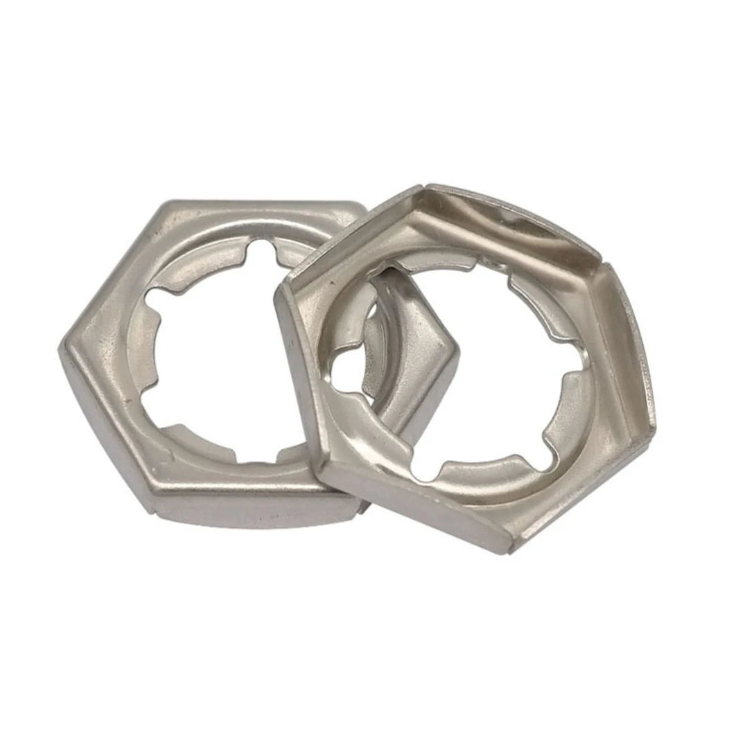 HDG Din7967 Self-Locking Hex Counter Nuts High-Density Steel Nut for Secure Fastening