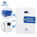 10 Year Life Design 20kwh Solar Battery Powerwal IP65 Deep Cycle 48v Power Wall Lithium Ion Batterie 48v 20kwh