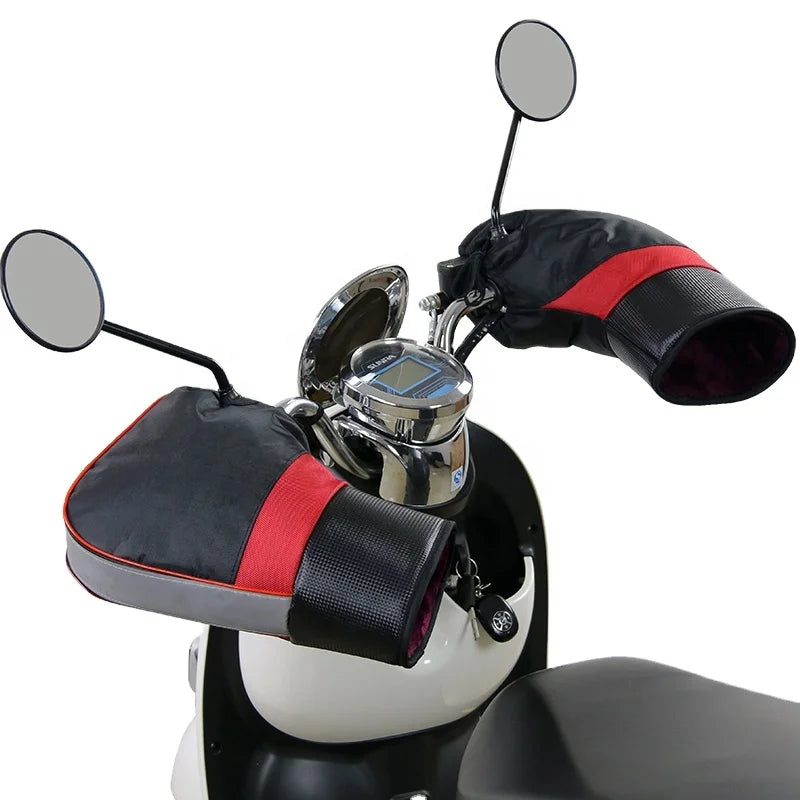 Motorcycle Gloves Waterproof Handlebar Muffs Gant Moto Riding Gloves Winter Moto Gloves Motorbike Guantes Thickening Warm Cover