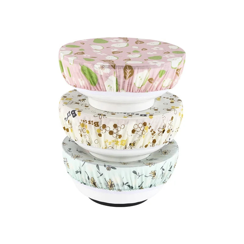Custom Size and Design Bowl Cover Reusable Durable Eco Honey Bee Wax Wrap