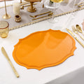 Ychon Solid Color Leather Placemats Retro Table Mats Creative Insulation Waterproof and Oil-proof Placemats