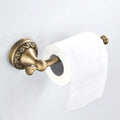 European Brass Material Bathroom Wall-Mounted Modern Eco-friendly Paper Towel Holder Simple Roll Paper Rod Toilet Paper Holder