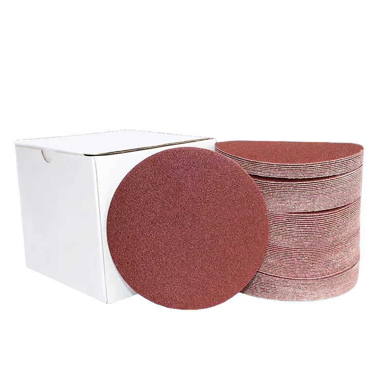 5 Inch PSA Sanding Disk NO-Hole Aluminum Oxide Self Stick Adhesive Sanding Disks for Random Orbital Sander and Belt Disc Sander